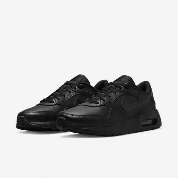 Nike Air Max SC Leather Moški Superge Črna | NK567SOZ