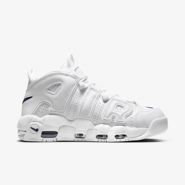 Nike Air More Uptempo 96 Moški Superge Bela / Mornarica | NK408OLD