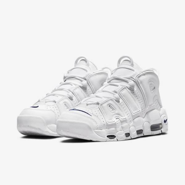 Nike Air More Uptempo 96 Moški Superge Bela / Mornarica | NK408OLD