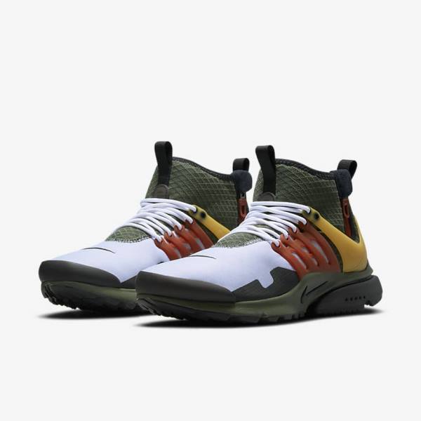 Nike Air Presto Mid Utility Moški Superge Temno Siva Zelena / Črna | NK672YMV