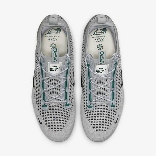 Nike Air VaporMax 2021 FK SE Moški Superge Svetloba Bež / Kovinski Srebrna / Temno Turkizna | NK795ART