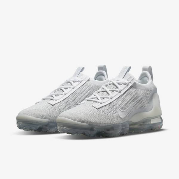 Nike Air VaporMax 2021 FK Ženske Superge Platina | NK642OZL