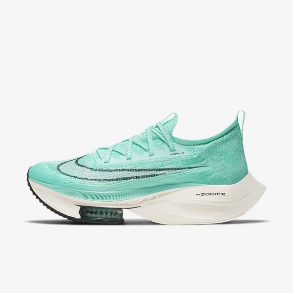 Nike Air Zoom Alphafly NEXT% Flyknit Road Racing Moški Tekaški Čevlji Oranžna / Črna | NK467JRP