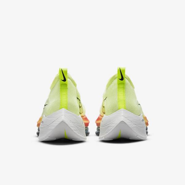 Nike Air Zoom Alphafly NEXT% Flyknit Road Racing Moški Tekaški Čevlji Mango | NK514PNW