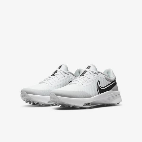 Nike Air Zoom Infinity Tour NEXT% Moški Čevlji Za Golf Bela / Siva / Turkizna / Črna | NK659UKH