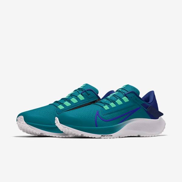 Nike Air Zoom Pegasus 38 By You Road Moški Tekaški Čevlji Večbarvni | NK958HBS