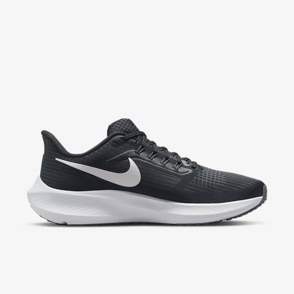 Nike Air Zoom Pegasus 39 Road Ženske Tekaški Čevlji Črna / Temno Siva / Bela | NK148UJO