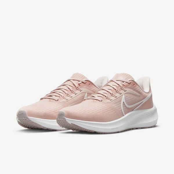 Nike Air Zoom Pegasus 39 Road Ženske Tekaški Čevlji Roza / Svetloba Roza / Bela | NK708QXG