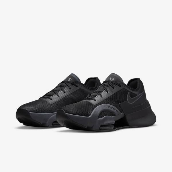 Nike Air Zoom SuperRep 3 HIIT Class Moški Športni Copati Črna / Temno Siva | NK854JKG