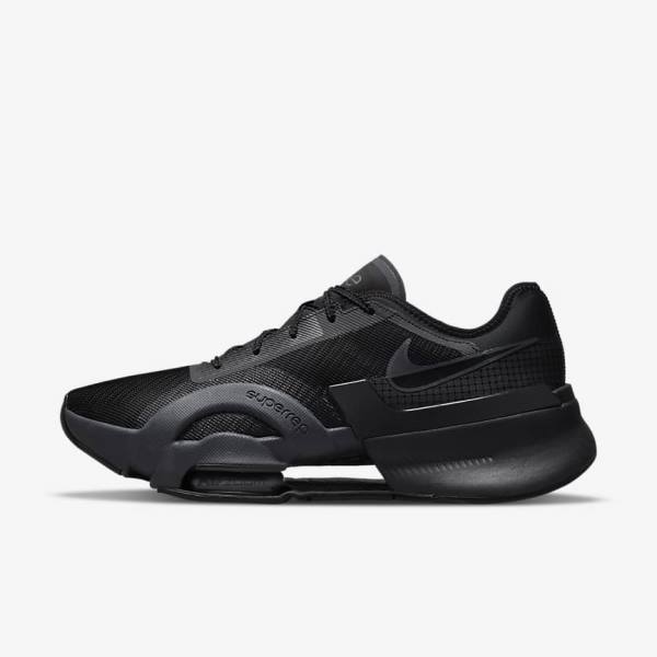 Nike Air Zoom SuperRep 3 HIIT Class Moški Športni Copati Črna / Temno Siva | NK854JKG