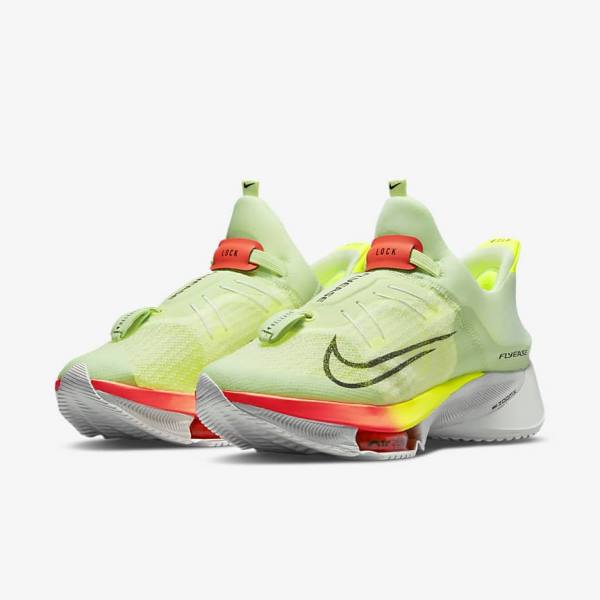 Nike Air Zoom Tempo NEXT% FlyEase Easy On-Off Road Moški Tekaški Čevlji Oranžna / Črna | NK139KPY