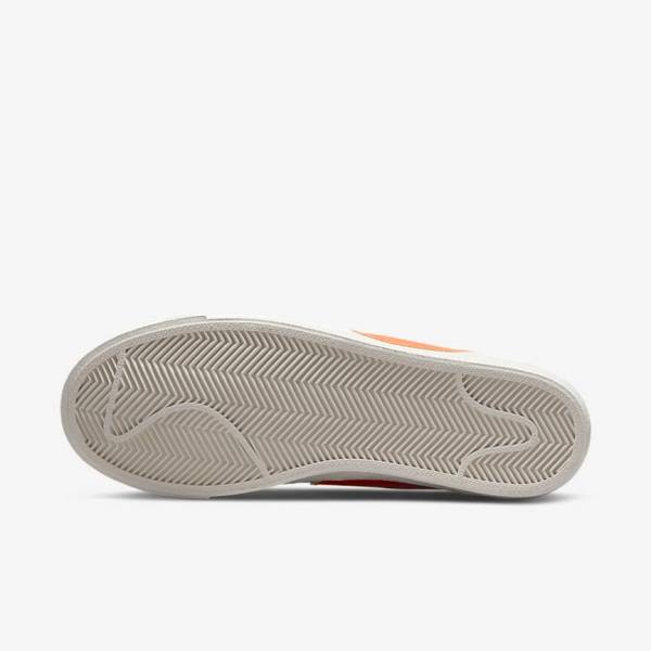 Nike Blazer Low 77 Jumbo Ženske Superge Zelena / Oranžna | NK436GSQ