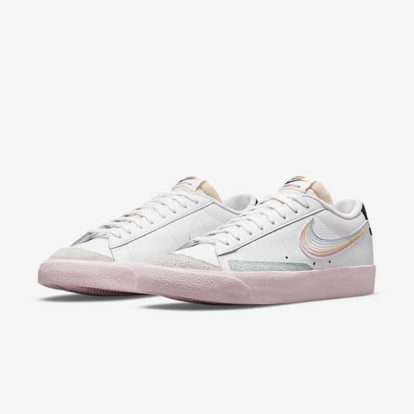 Nike Blazer Low 77 Vintage Be True Moški Superge Bela | NK270NAZ