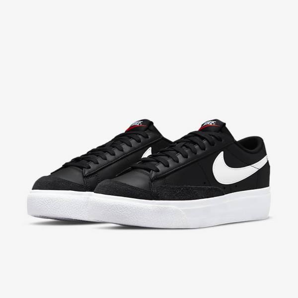 Nike Blazer Low Platform Ženske Superge Črna | NK231ZJH