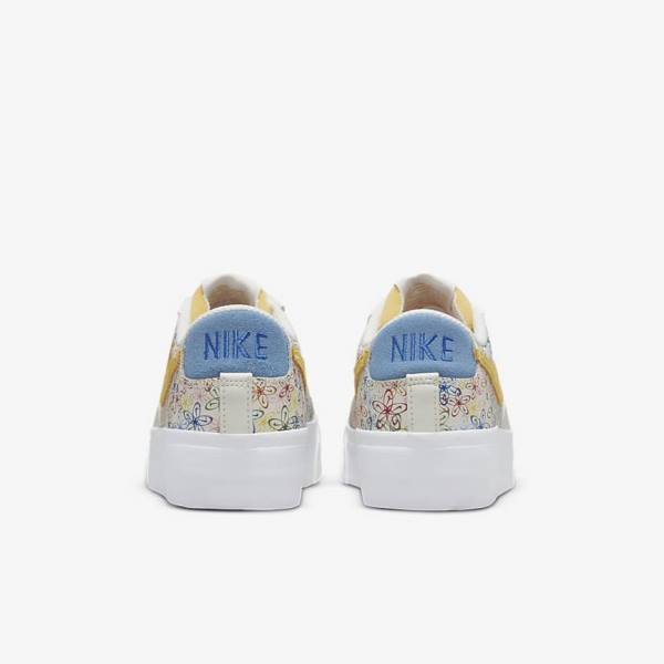 Nike Blazer Low Platform Ženske Superge Kraljevsko Modra | NK346XTE