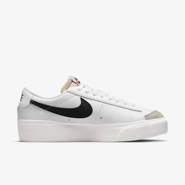 Nike Blazer Low Platform Ženske Superge Bela | NK420XAI