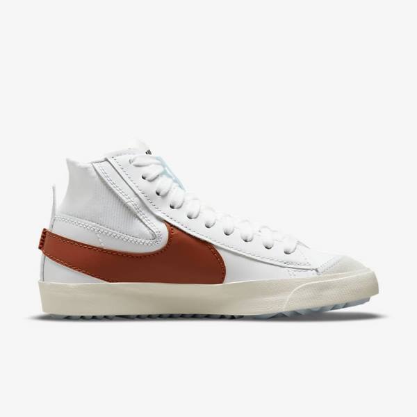 Nike Blazer Mid 77 Jumbo Moški Superge Bela / Črna | NK735XDF