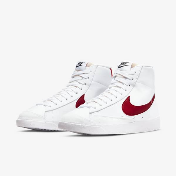 Nike Blazer Mid 77 Next Nature Ženske Superge Bela / Črna / Rdeča | NK263KAD