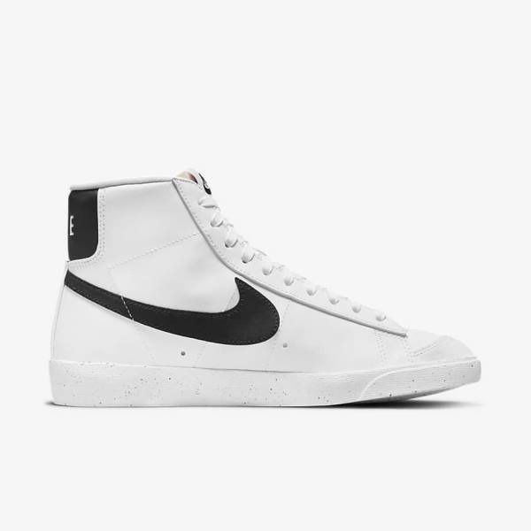 Nike Blazer Mid 77 Next Nature Ženske Superge Bela / Črna | NK768DSF