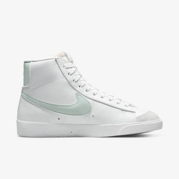 Nike Blazer Mid 77 Next Nature Ženske Superge Bela / Zelena | NK819PAD