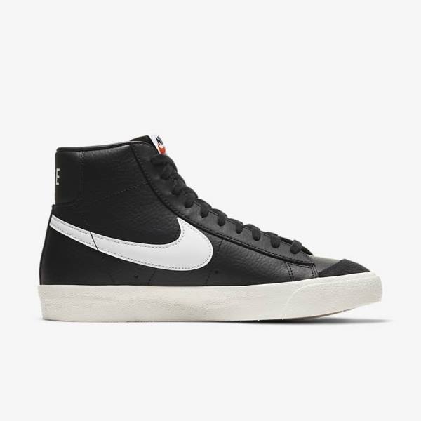 Nike Blazer Mid 77 Vintage Moški Superge Črna | NK526UKA