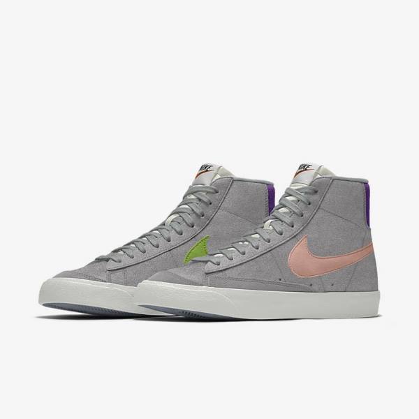 Nike Blazer Mid By You Custom Moški Superge Večbarvni | NK381NWX