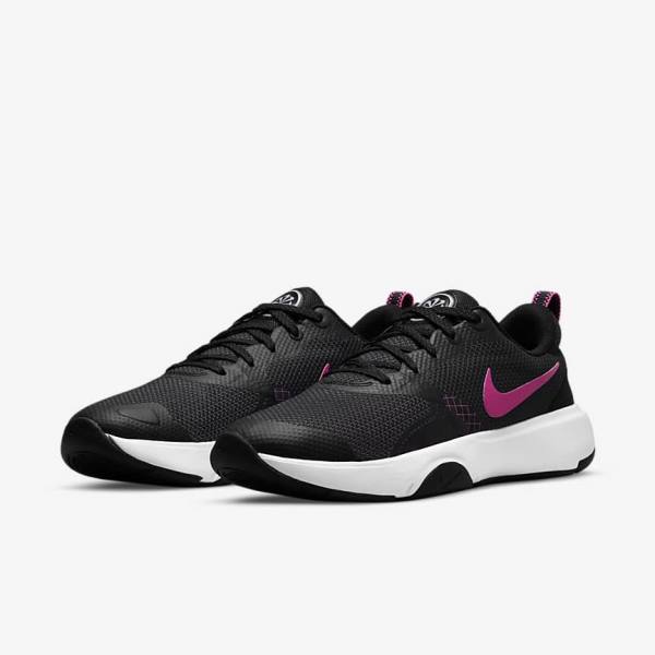 Nike City Rep TR Ženske Športni Copati Črna / Vijolična / Roza | NK470UQI