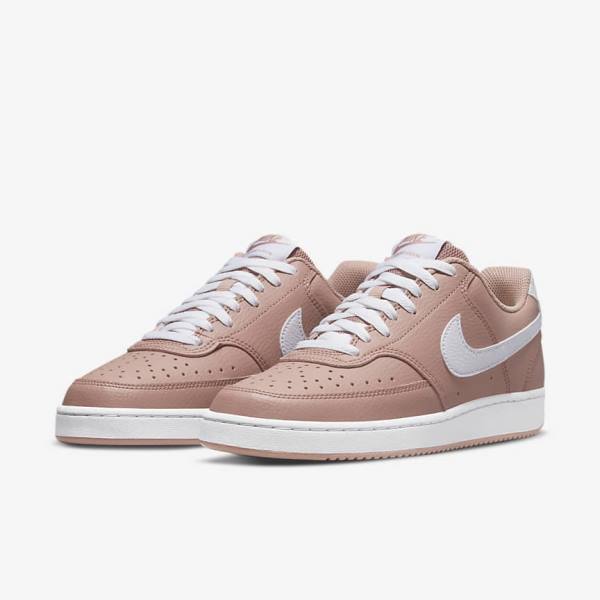 Nike Court Vision Low Next Nature Ženske Superge Roza | NK756TRD