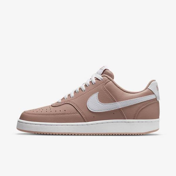 Nike Court Vision Low Next Nature Ženske Superge Roza | NK756TRD