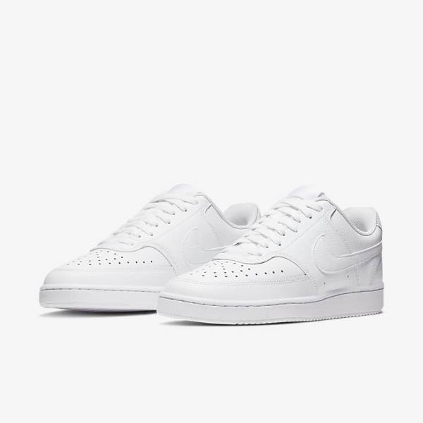 Nike Court Vision Low Ženske Superge Bela | NK758CQS