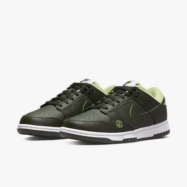 Nike Dunk Low LX Ženske Superge Olivno Zelene | NK106UNJ