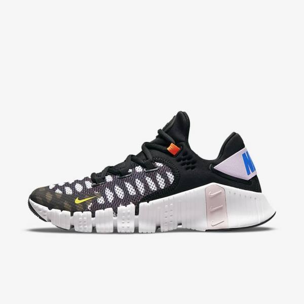 Nike Free Metcon 4 Moški Športni Copati Črna / Bela / Modra / Rumena | NK730RQV