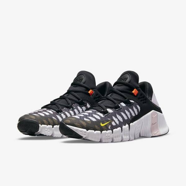 Nike Free Metcon 4 Ženske Športni Copati Črna / Bela / Modra / Rumena | NK198ZQN