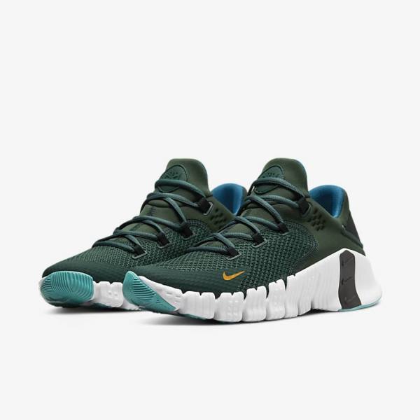 Nike Free Metcon 4 Ženske Športni Copati Zelena / Črna / Bela | NK962VWS