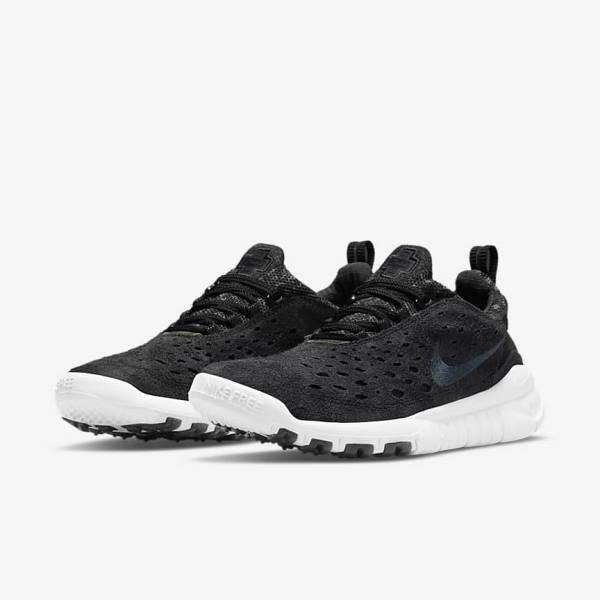 Nike Free Run Trail Moški Superge Črna / Bela / Temno Siva | NK268TXE