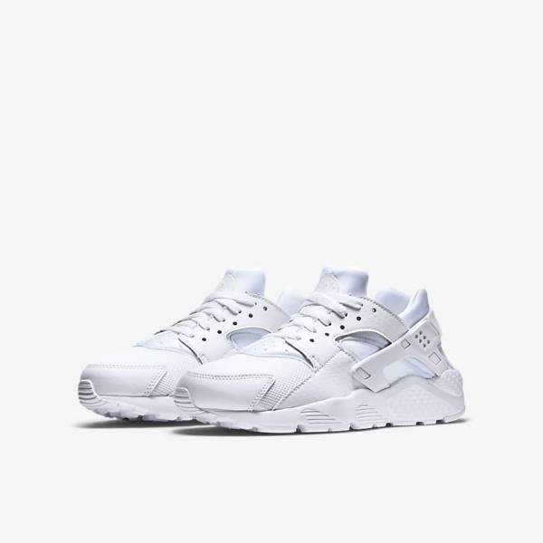 Nike Huarache Run Older Otroci Superge Platina | NK452VFK