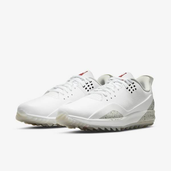 Nike Jordan ADG 3 Moški Jordan Čevlji Bela / Siva / Črna | NK742MTK