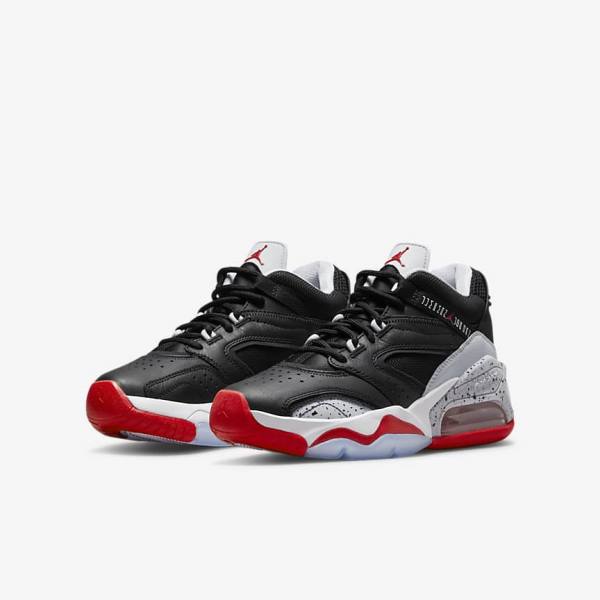 Nike Jordan Point Lane Older Otroci Jordan Čevlji Črna / Siva / Bela / Rdeča | NK280OUP