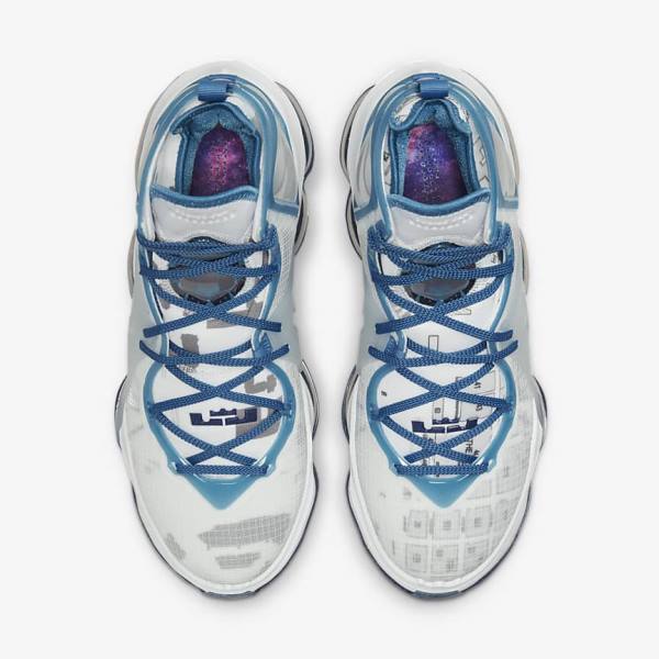 Nike LeBron 19 Ženske Košarkaški Copati Črna / Vijolična / Bela / Zlato | NK701IUK