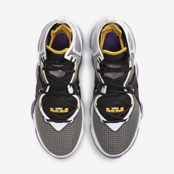 Nike LeBron 19 Ženske Košarkaški Copati Modra / Črna / Bela / Rdeča | NK874QTD