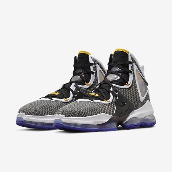 Nike LeBron 19 Ženske Košarkaški Copati Modra / Črna / Bela / Rdeča | NK874QTD