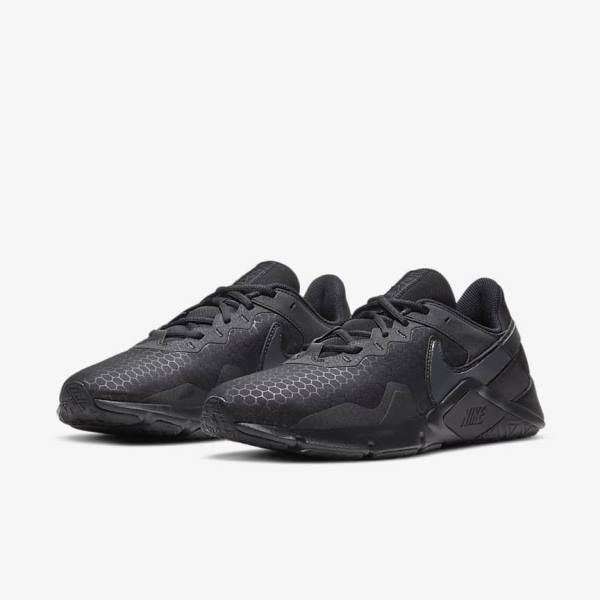 Nike Legend Essential 2 Moški Športni Copati Črna / Temno Siva | NK802GKF