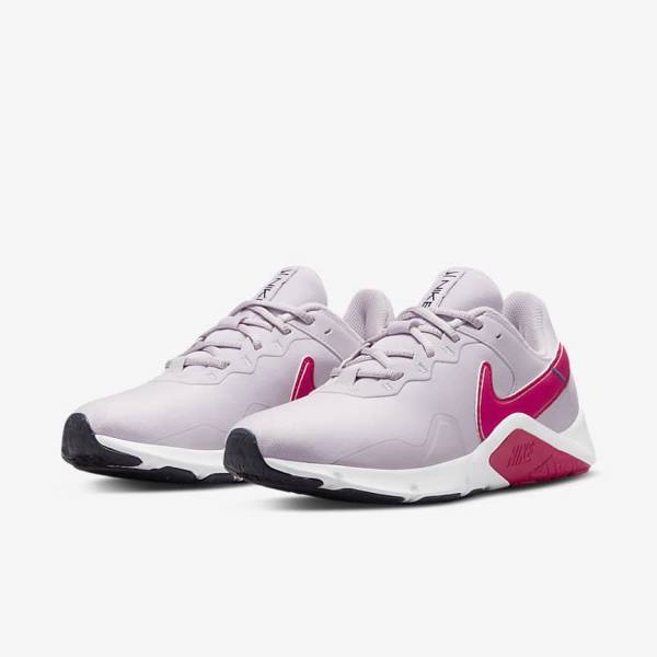 Nike Legend Essential 2 Ženske Športni Copati Bela / Modra / Roza | NK239OPE