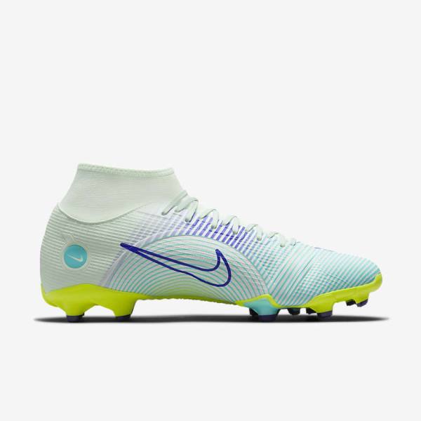 Nike Mercurial Dream Speed Superfly 8 Academy MG Multi-Grounds Moški Nogometni Čevlji Zelena / Vijolična / Zelena | NK507ZIK