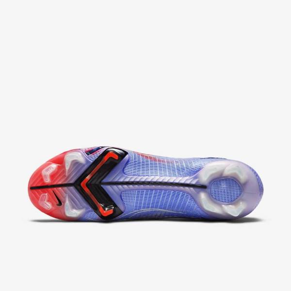 Nike Mercurial Superfly 8 Elite KM FG Firm-Ground Ženske Nogometni Čevlji Indigo | NK403ZYT