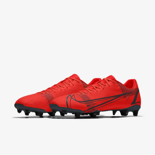 Nike Mercurial Vapor 14 Academy By You Custom Ženske Nogometni Čevlji Večbarvni | NK251TZH