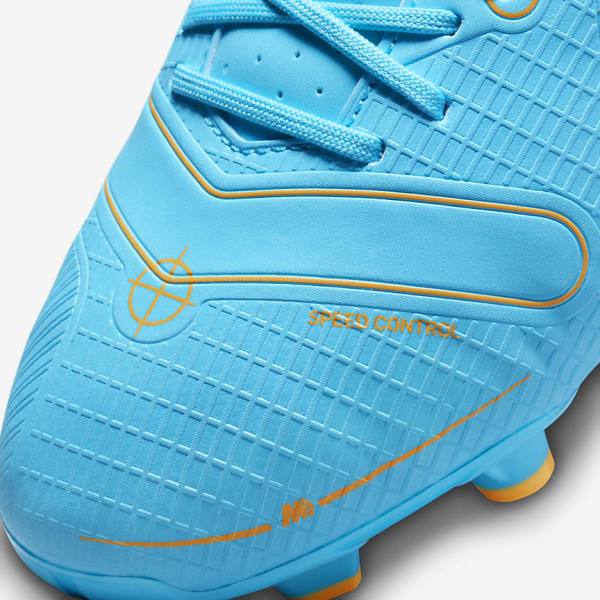 Nike Mercurial Vapor 14 Academy MG Multi-Ground Ženske Nogometni Čevlji Modra / Oranžna | NK081BUD