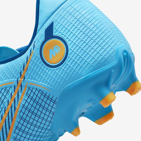 Nike Mercurial Vapor 14 Academy MG Multi-Ground Ženske Nogometni Čevlji Modra / Oranžna | NK081BUD