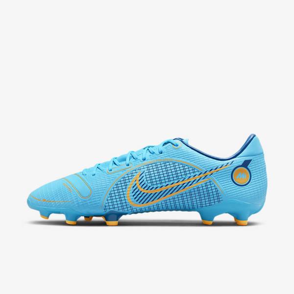 Nike Mercurial Vapor 14 Academy MG Multi-Ground Ženske Nogometni Čevlji Modra / Oranžna | NK081BUD