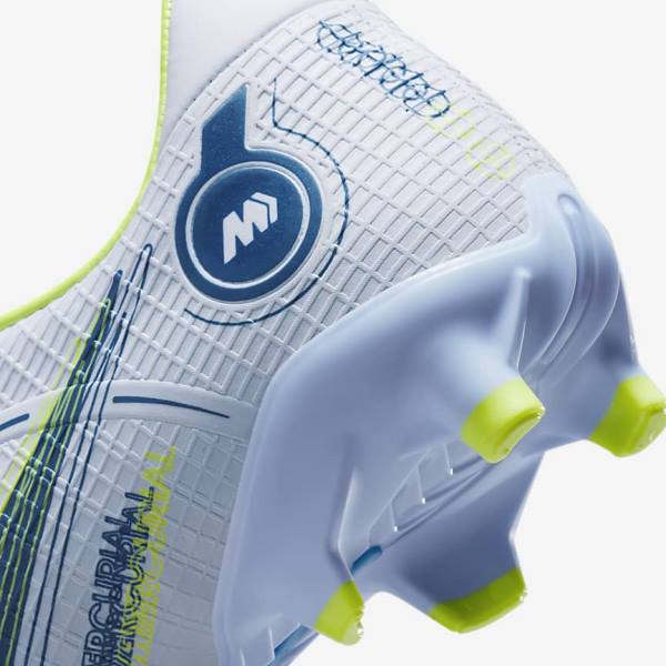 Nike Mercurial Vapor 14 Academy MG Multi-Ground Ženske Nogometni Čevlji Siva / Svetloba Modra / Modra | NK970XIZ